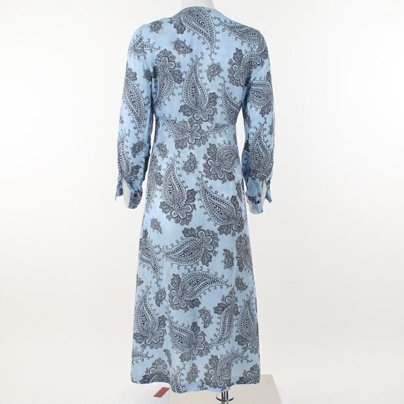 Sandro Beane Paisley MIDI Dress - Picture 4 of 5